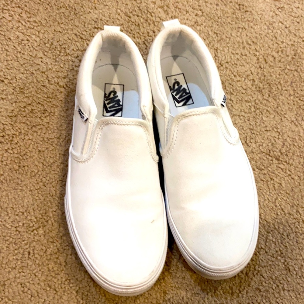 Girls Vans (white)